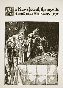 Sir Kay montre l